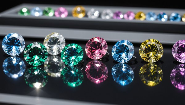 Les différentes couleurs de diamant de laboratoire ?